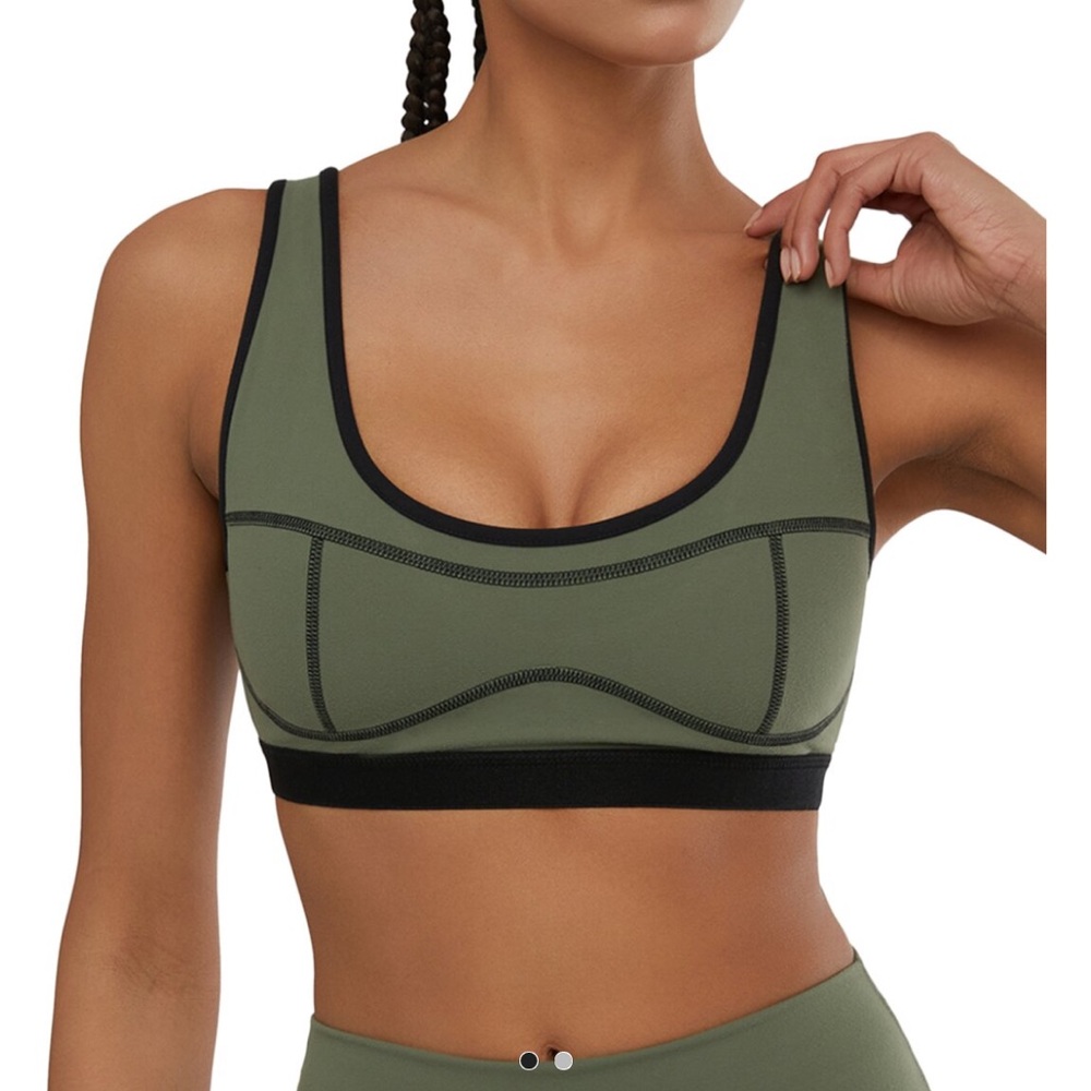 WeWoreWhat scoop neck silhouette bra